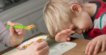 Kind möchte nicht essen oder isst schlecht
