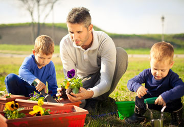 Den Garten mit Kindern gestalten
