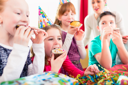 Kindergeburtstag: Essen für die Kinder