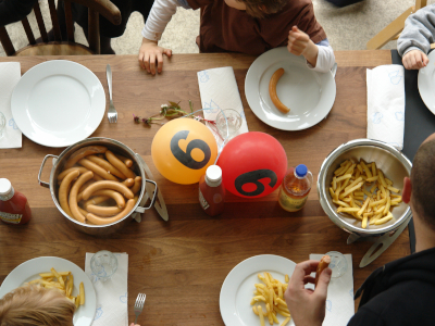 einfaches essen Kindergeburtstag